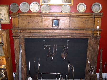 antique mantel